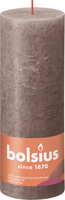 Rustiek kaars stompkaars 190/68 Rustic Taupe Bolsius - Bolsius