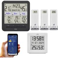 TFA Dostmann TFA.me Starter Set mit WLAN Gateway und KLIMA@HOME 2 35.8109.02 Draadloze thermo- en hygrometer Zwart, Wit