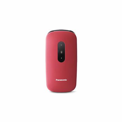Senioren Telefoon Panasonic KX-TU446EXR 2,4" Rood Kastanjebruin
