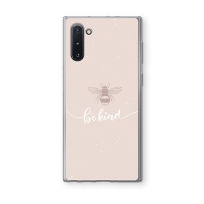 Be(e) kind: Samsung Galaxy Note 10 Transparant Hoesje