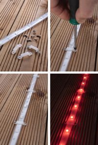 Paulmann Outdoor Stripe Set 3m 78891 LED-strip complete set Met connector (male) 24 V 3 m RGB