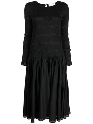 Merlette robe mi-longue Syden - Noir