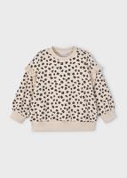 Mayoral winter sweater meisjes - zand - ruffle mouw