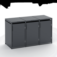 Container berging staal Holten 3 containers