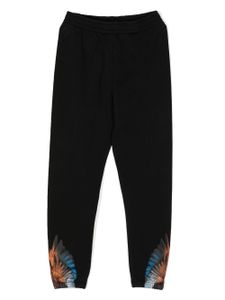 Marcelo Burlon County of Milan pantalon de jogging à imprimé Wings - Noir