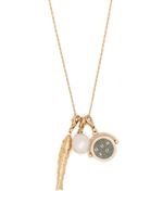 Tory Burch collier à pendentif oversize - thumbnail