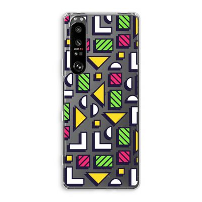 8-bit N°4: Sony Xperia 1 III Transparant Hoesje