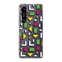 8-bit N°4: Sony Xperia 1 III Transparant Hoesje