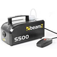 BeamZ S500 compacte kunststof rookmachine 500W - thumbnail
