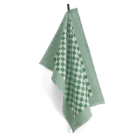 BYRKLUND Theedoek Clean & Tidy Groen - 6x 50x70 cm