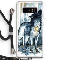 Bleeding Soul: Samsung Galaxy Note 8 Transparant Hoesje met koord