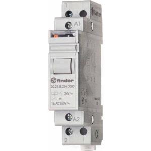 Finder 20.21.8.024.4000 Stroomstootschakelaar DIN-rail 1x NO 24 V/AC 16 A 4000 VA 1 stuk(s)