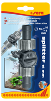 Sera Waterverdeler Splitter met Aftakking - Ø 16/16/4 mm Regelbaar voor Aquarium & Vijver - thumbnail