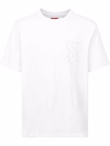 Supreme t-shirt à logo imprimé - Blanc