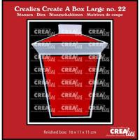 Crealies • create a box large lantaarn groot