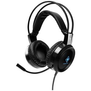 DELTACO GAMING DH110 Over Ear headset Gamen Kabel Stereo Zwart