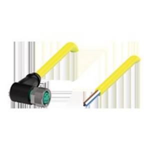 Pepperl+Fuchs 456521 Sensor/actuator connector, geassembleerd Aantal polen (sensoren): 4 2 m 1 stuk(s)