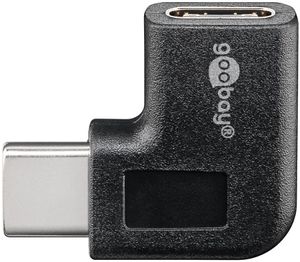 USB 3.2 GEN 1 (USB 3.0) Adapter - USB-C (M) naar USB-C (F) 90° - 5Gbit/s - USB adapter haaks