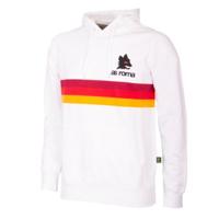COPA Football - AS Roma Stripes Hooded Sweater - Wit