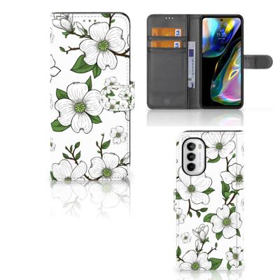 Motorola Moto G52 | Moto G82 Hoesje Dogwood Flowers Motorola Moto G52 | Moto G82 Hoesje Dogwood Flowers