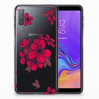 Samsung Galaxy A7 (2018) TPU Case Blossom Red