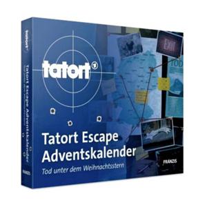 Franzis Verlag Tatort Escape Niemals vergessen, niemals vergeben Adventskalender Familiespel Leeftijdsklasse Vanaf 14 jaar