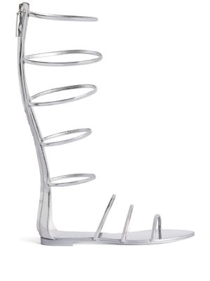Giuseppe Zanotti sandales Super Intrigo - Argent