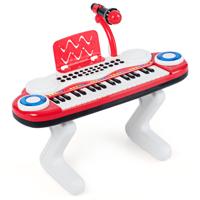 37 Toets Digitale Piano voor Kinderen Draagbaar Piano Speelgoed 48 x 20 x 38 cm Rood