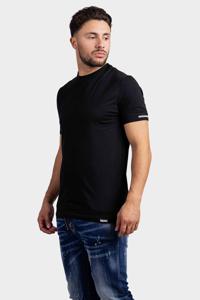 Dsquared2 Taped T-Shirt Heren Zwart - Maat XS - Kleur: Zwart | Soccerfanshop