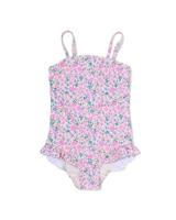 HEMA Kinderbadpak bloemen lila (lila)