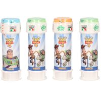 4x Disney Toy Story bellenblaas flesjes met bal spelletje in dop 60 ml voor kinderen