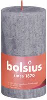 Bolsius shine rustiekkaars 130/68 frosted lavender