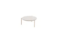 Loungetafel Vic 73 35 Latte 4SO Printed Keramiek Tafel Buiten Salontafel Tuintafel 4 Seasons Outdoor