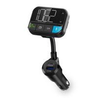 Nedis FM-Audiotransmitter voor Auto | Zwanenhals | Handsfree bellen | 2 " | Zwart-Wit Scherm | Bluetooth® | PD 20 W / QC 3.0 | Snelladen | Bass boost Nedis FM-Audiotransmitter voor Auto | Zwanenhals | Handsfree bellen | 2 " | Zwart-Wit Scherm | Bluetooth® | PD 20 W / QC 3.0 | Snelladen | Bass boost
