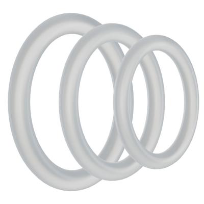 Doc Johnson Tri-Pack Siliconen Dichting - Cockring Set