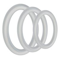 Doc Johnson Tri-Pack Siliconen Dichting - Cockring Set