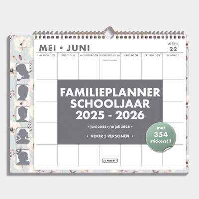 Omslag Familieplanner 2025-2026