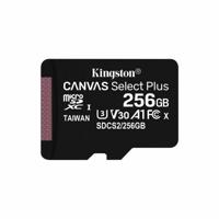 Micro SD geheugenkaart met adapter Kingston Canvas Select Plus 256GB 256 GB