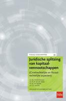 Juridische splitsing van kapitaalvennootschappen (Paperback)