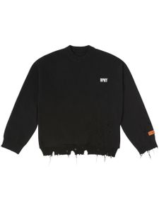 Heron Preston sweat à logo brodé - Noir