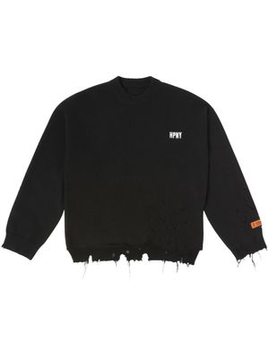 Heron Preston sweat à logo brodé - Noir