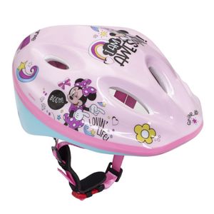 Disney Minnie Mouse fietshelm meisjes roze maat 52-56 cm