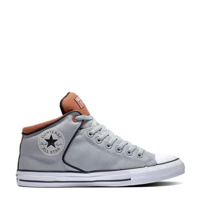 Converse Chuck Taylor All Star HI sneakers grijs/rood/wit