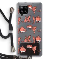 Blub: Samsung Galaxy A42 5G Transparant Hoesje met koord