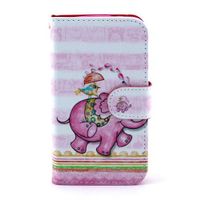 Samsung Galaxy Core i8260 Wallet Stand Case Olifant & Vogel - thumbnail