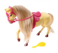 Jonotoys paard met accessoires blond - thumbnail