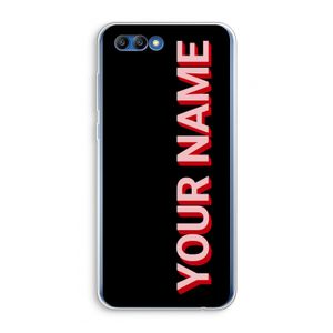 Namecase: Honor 10 Transparant Hoesje