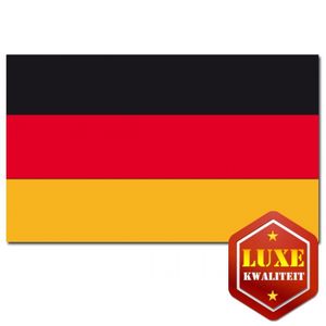 Feestartikelen Luxe vlag Duitsland