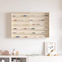 Houten verzameldisplaycase Bruin 80 x 8.5 x 54 cm Multiplex