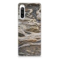 Sony Xperia 10 IV | TPU | Siliconen hoesje | Steen